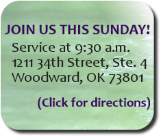 Service Time: 9:30 AM Sunday morning